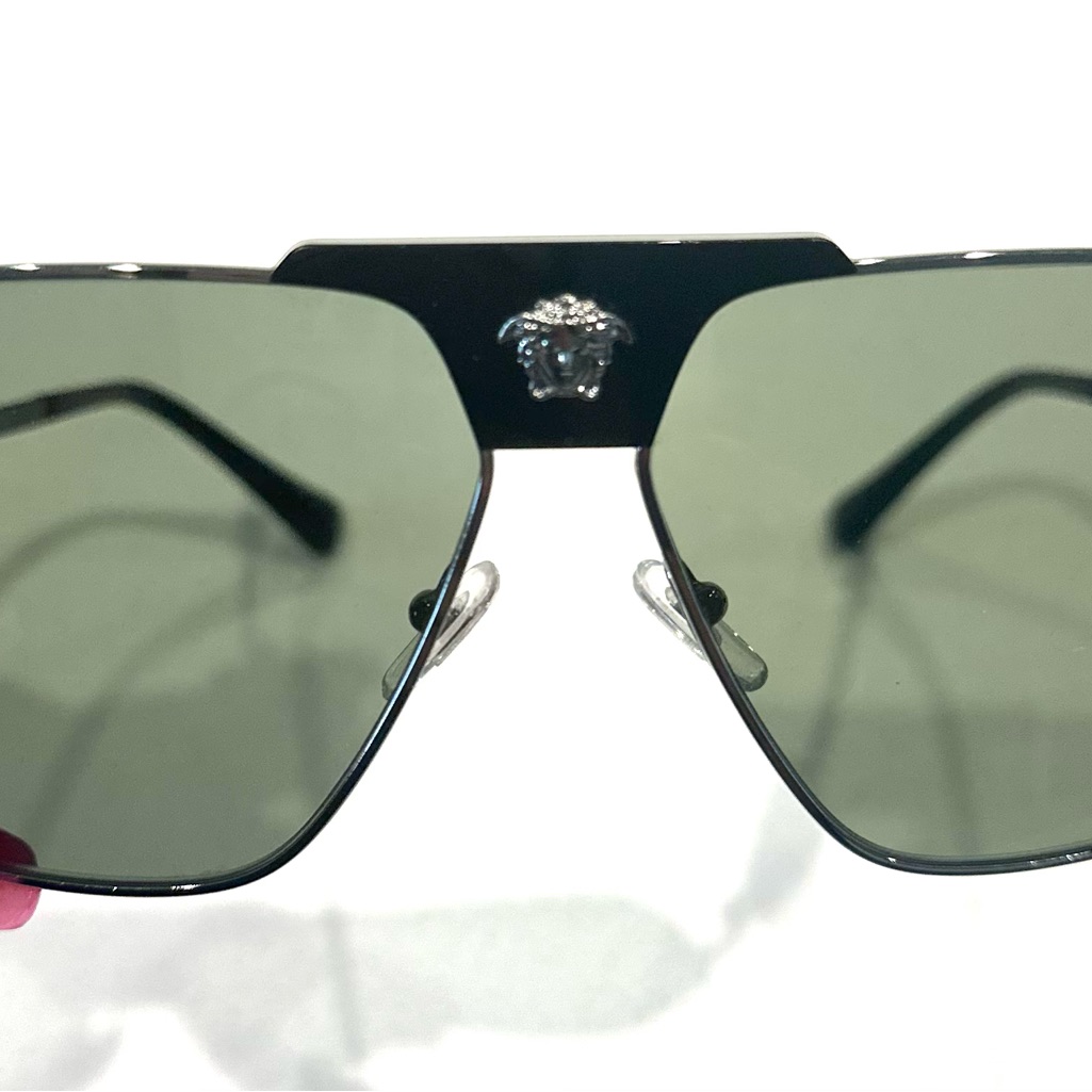Versace Black And Silver Sunglasses Outdoor